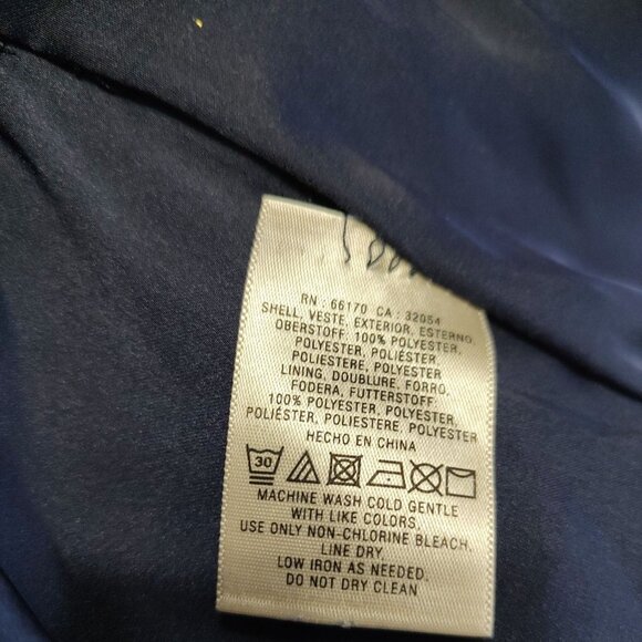 Anthropologie Elevenses Jumpsuit 10 Beca Blue Colorblock Wide Leg Copped Cut Out - Picture 11 of 15